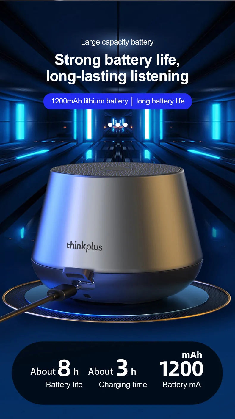 Lenovo K3 Pro Bluetooth Lautsprecher – Stereo Sound, 1200 mAh, wasserdicht