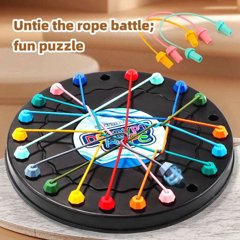 LPCBEC Rope Puzzle 2025 – Logikspiel für Kinder ab 14 Jahren mit Knoten-Challenge