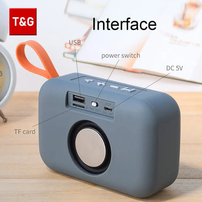 TG506 Mini Bluetooth Lautsprecher – wasserdicht, mit FM & TF-Karte