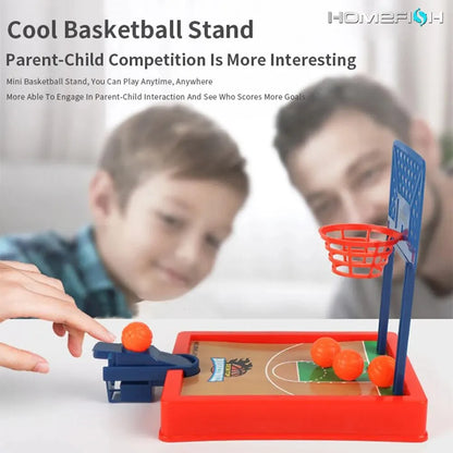 Mini Basketball Tischspiel – Tragbares Indoor & Outdoor Game ab 3 Jahren, 20×12×16 cm