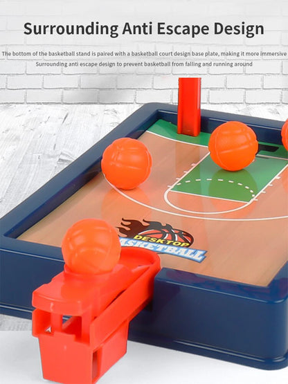 Mini Basketball Tischspiel – Tragbares Indoor & Outdoor Game ab 3 Jahren, 20×12×16 cm