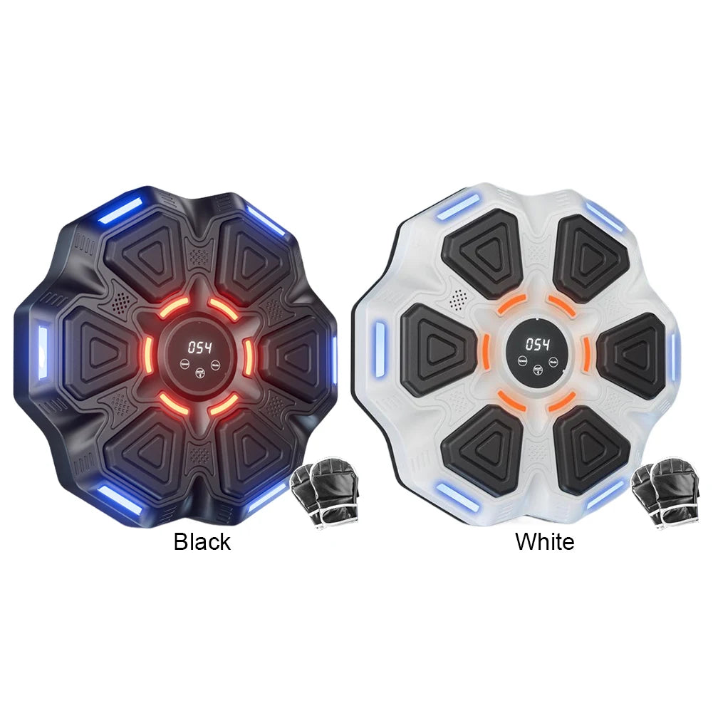 Smart Musik Boxsack Wandgerät – Bluetooth Trainingsmaschine mit Licht & Sound für Home Gym