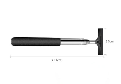 Teleskop Rückspiegel-Wischer für Autos – Universal Auto Glasreiniger mit Gummikopf & ausziehbarem Griff