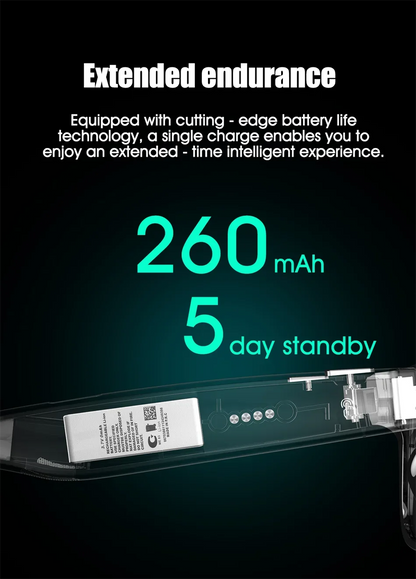 Xiaomi Smart Glasses mit 4K Kamera & AI Sprachsteuerung – Bluetooth, 260 mAh Akku, Anrufe & Musiksteuerung