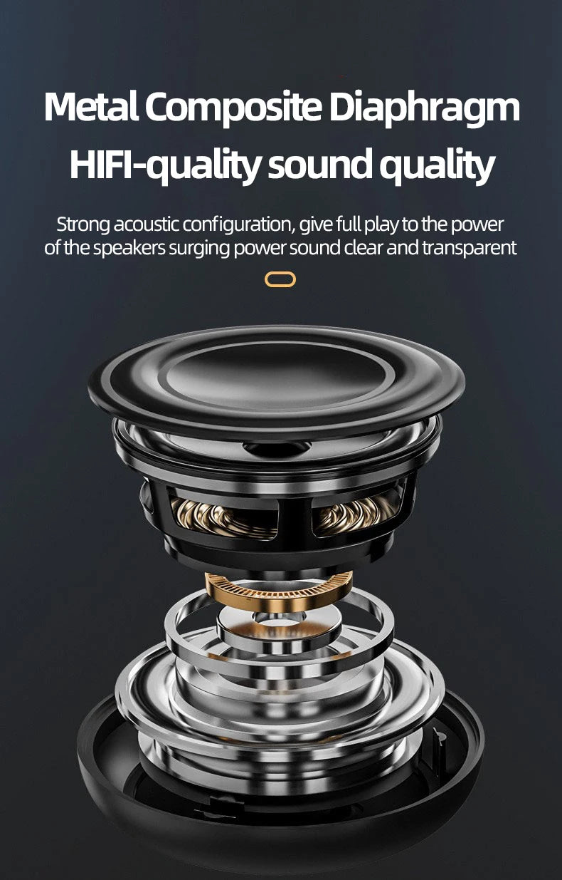 PHONEPACE Mini Bluetooth Lautsprecher – tragbar mit HD-Sound & Bass