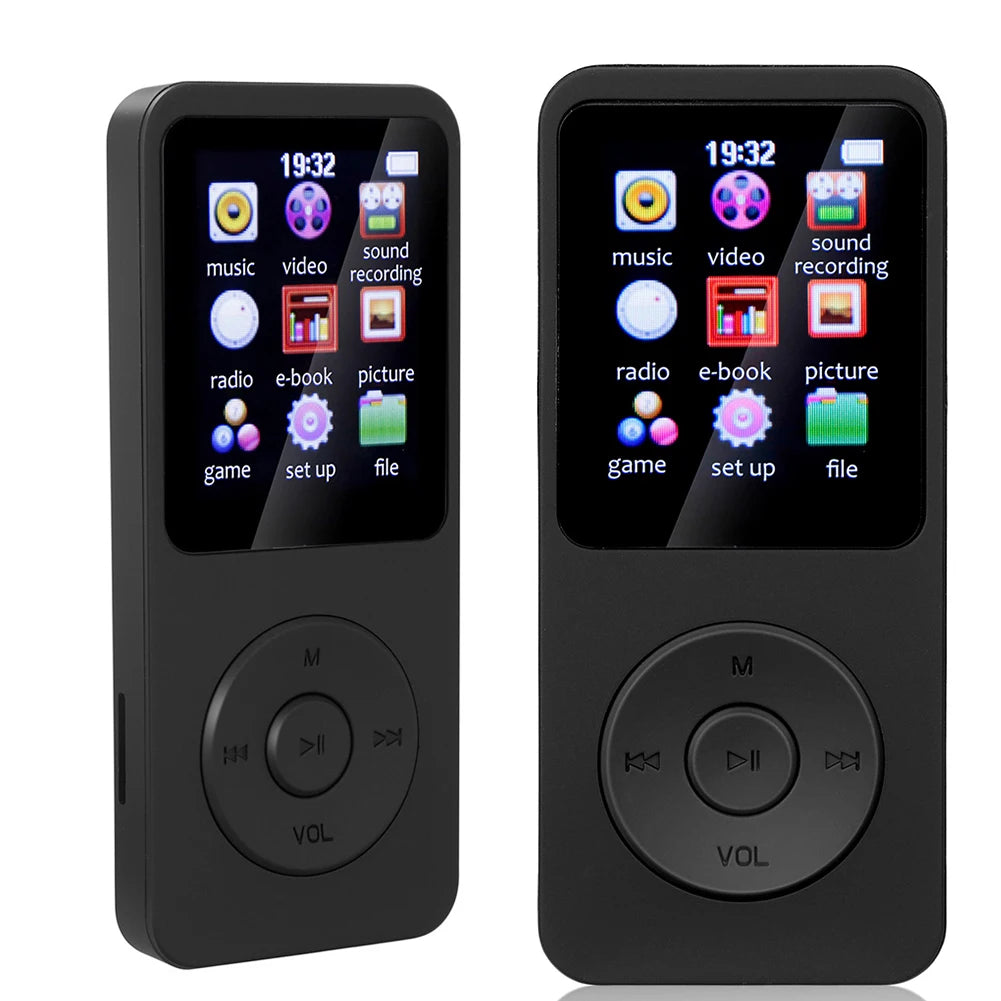 VAKIND MP3-Player – 1,8" HiFi Musikplayer mit Bluetooth 5.4 & Lautsprecher