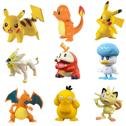 Pokémon Figur mit Pokéball – Pikachu, Glurak & Co. im Modell-Set von MINISO