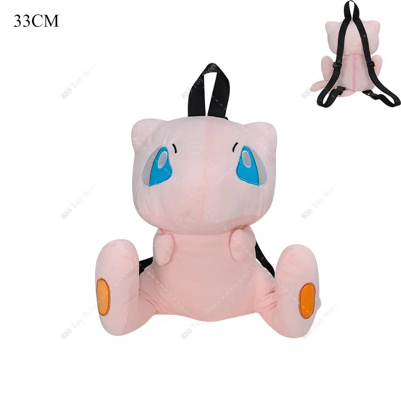 Pokémon Plüsch-Rucksack – Gengar, Pikachu, Evoli & Co. als Kuscheltier-Schulrucksack für Kinder