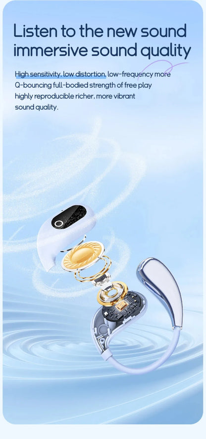 AI Übersetzungs-Kopfhörer – Bluetooth 5.3 Earbuds mit Echtzeit-Übersetzung in 144 Sprachen – Zwei-Wege-Voice-Translator für Reisen & Business