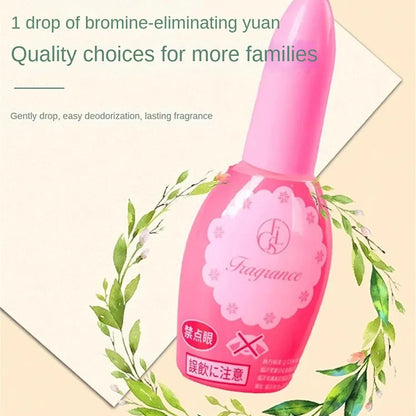 20 ml One Drop of Deodorant Yuan Toilet Deodorant Fragrance Liquid Indoor Aromatherapy Lufterfrischer zum Entfernen von Gerüchen