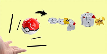 Pokémon Figur mit Pokéball – Pikachu, Glurak & Co. im Modell-Set von MINISO