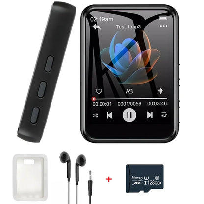 AideeMaster MP3-Player – 128 GB, Bluetooth 5.4, Touchscreen & HiFi-Sound