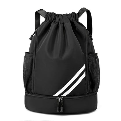 Sport- & Basketball-Rucksack unter 20 L – Wasserfester Outdoor-Rucksack mit Ballnetz