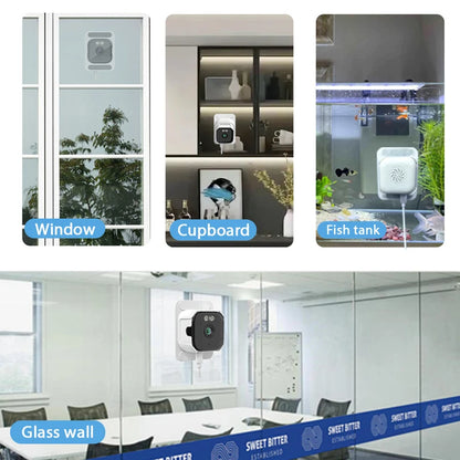 5MP WLAN Fensterkamera mit 4K & Farb-Nachtsicht – Indoor & Outdoor, Bewegungserkennung, Zwei-Wege-Audio, Alexa-kompatibel