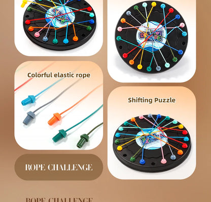 LPCBEC Rope Puzzle 2025 – Logikspiel für Kinder ab 14 Jahren mit Knoten-Challenge