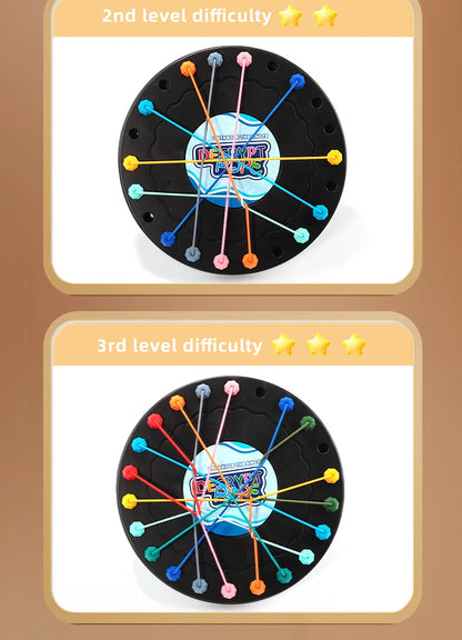 LPCBEC Rope Puzzle 2025 – Logikspiel für Kinder ab 14 Jahren mit Knoten-Challenge