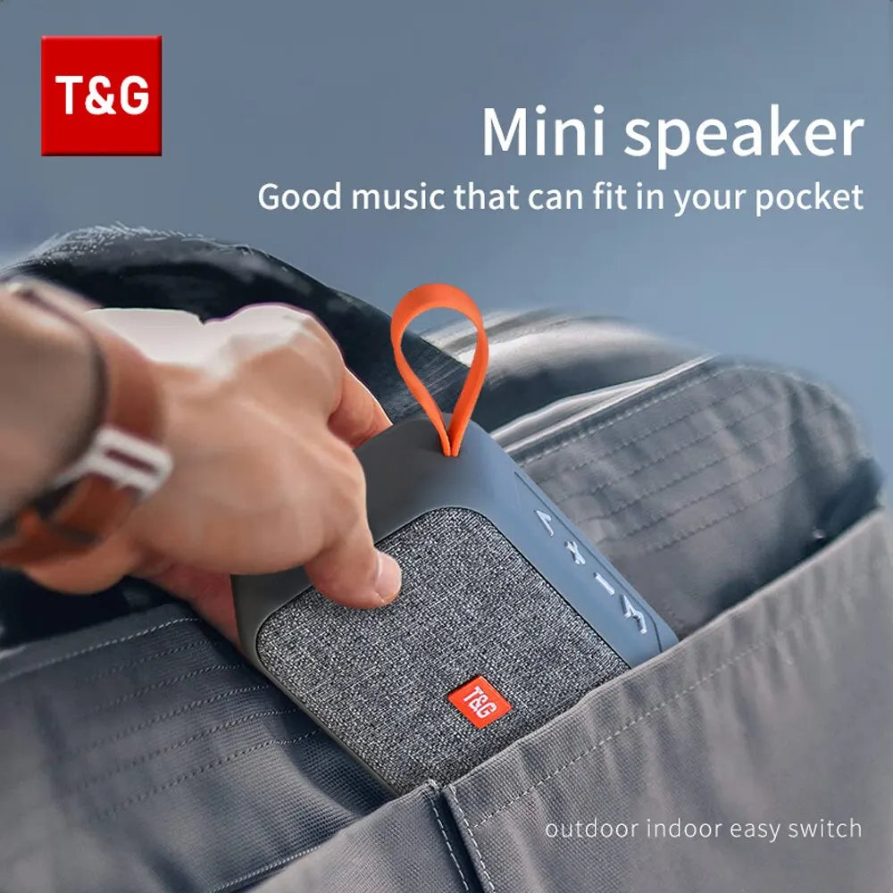 TG506 Mini Bluetooth Lautsprecher – wasserdicht, mit FM & TF-Karte
