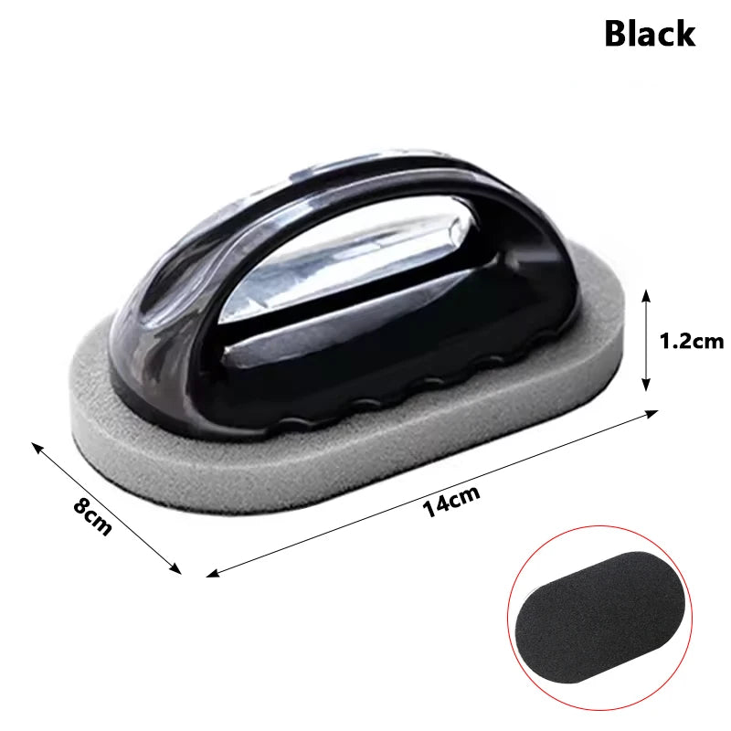 Magic Emery Reinigungsschwamm mit Griff – Bürste für Küche & Bad – Rostentferner & Schmutzradierer