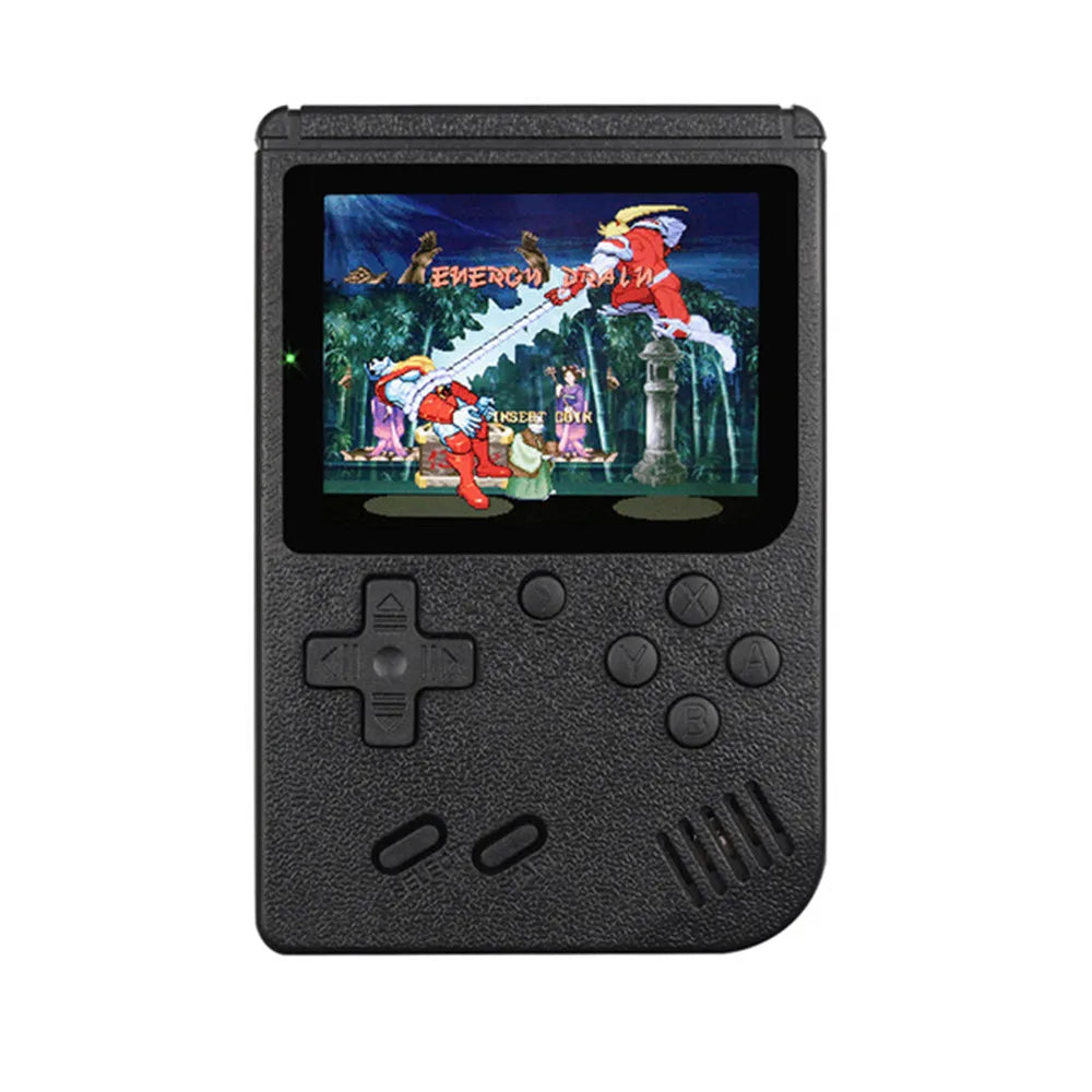 400 in 1 Mini Retro Handheld Spielkonsole – 8-Bit mit 3" Farbdisplay