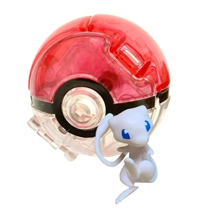 Pokémon Figur mit Pokéball – Pikachu, Glurak & Co. im Modell-Set von MINISO