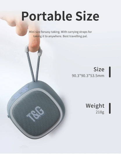 TG659 Mini Bluetooth Lautsprecher – TWS, TF-Karte & Radio, 5.3 kabellos