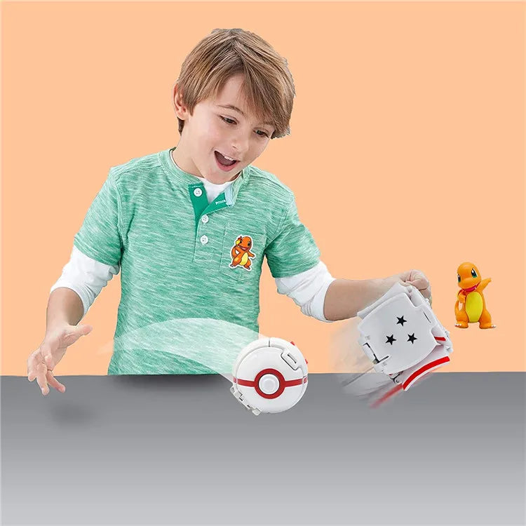 Pokémon Figur mit Pokéball – Pikachu, Glurak & Co. im Modell-Set von MINISO