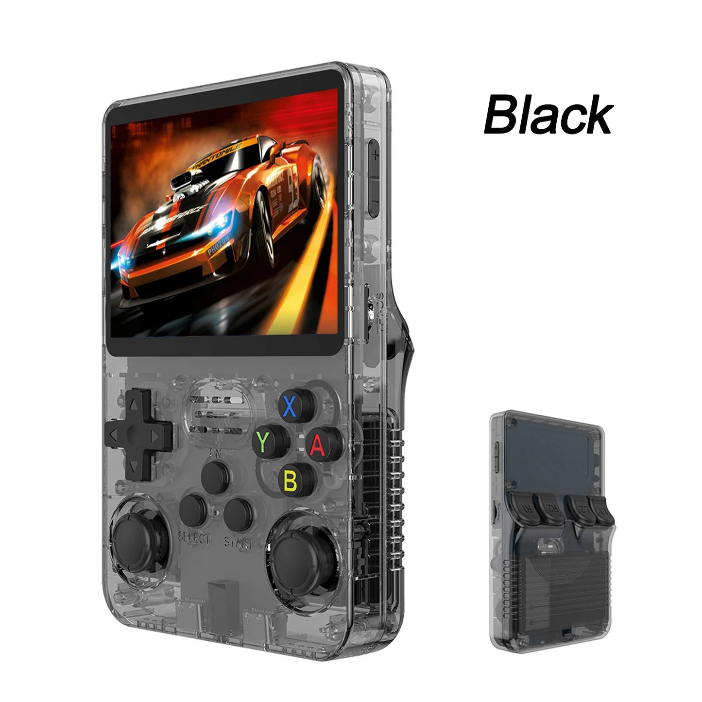 GAMINJA R36S K36 Handheld-Konsole – 3,5″ IPS, 16.000 Spiele, Linux, PS1/PSP/DC, 3500mAh Akku