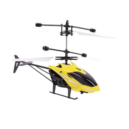 Wiederaufladbarer Mini RC Helikopter – Fernsteuerbarer Spielzeug-Drohne für Kinder mit USB-Ladung