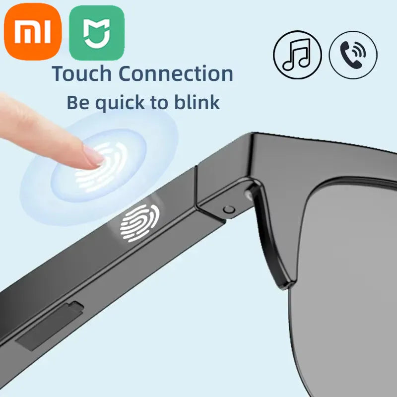 Xiaomi MIJIA Smart Sonnenbrille mit Bluetooth & HIFI-Sound – Wasserdicht, UV-Schutz, Freisprechfunktion