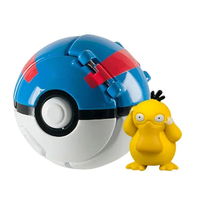 Pokémon Figur mit Pokéball – Pikachu, Glurak & Co. im Modell-Set von MINISO