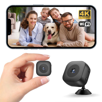 Mini Überwachungskamera HD 1080P mit Bewegungserkennung – WLAN, 120° Weitwinkel & App-Steuerung für Zuhause & Büro