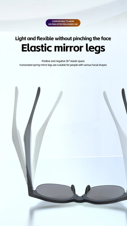 AI Übersetzungs-Sonnenbrille mit Bluetooth 5.3 – 144 Sprachen in Echtzeit – Musikbrille mit Lautsprecher & Mikrofon – Sportbrille für Reisen & Outdoor