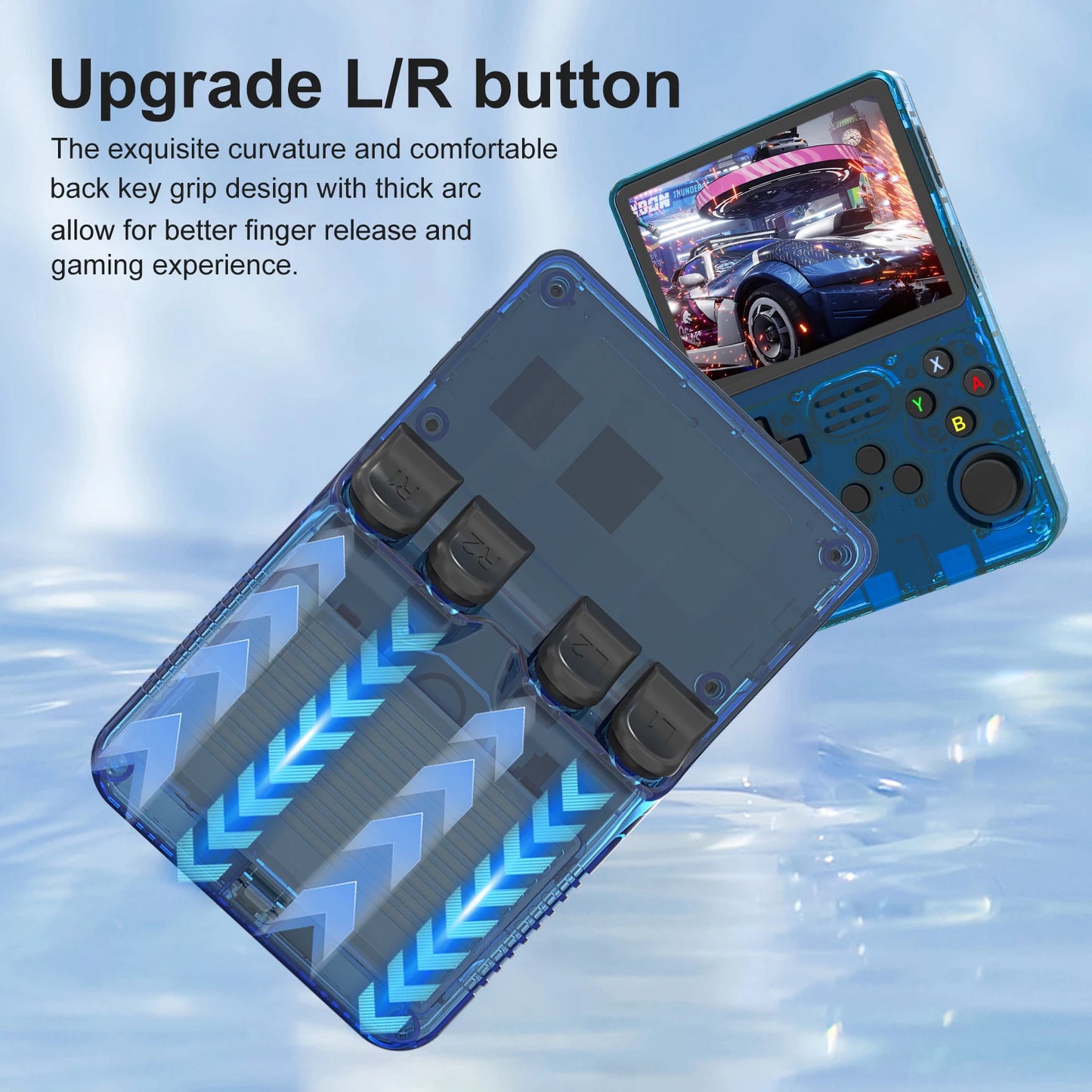 GAMINJA R36S K36 Handheld-Konsole – 3,5″ IPS, 16.000 Spiele, Linux, PS1/PSP/DC, 3500mAh Akku