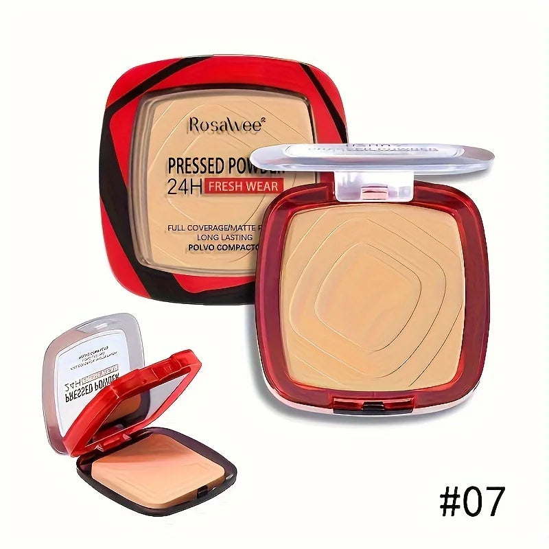 Mattierendes Kompaktpuder – Full Coverage Foundation mit Puff, 24h Halt & Öl-Kontrolle