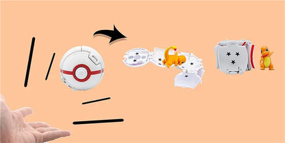 Pokémon Figur mit Pokéball – Pikachu, Glurak & Co. im Modell-Set von MINISO