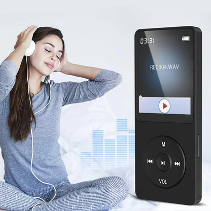 VAKIND MP3-Player – 1,8" HiFi Musikplayer mit Bluetooth 5.4 & Lautsprecher