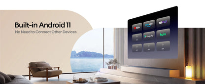 Magcubic HY300 Pro 4K Beamer – Android 11, 290 ANSI Lumen, WLAN & Bluetooth