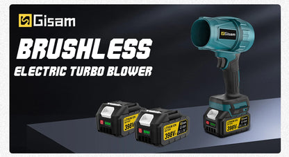 Gisam 200 m/s Brushless Turbo Jet Fan 1500 W – Makita 18 V Akku-Gebläse