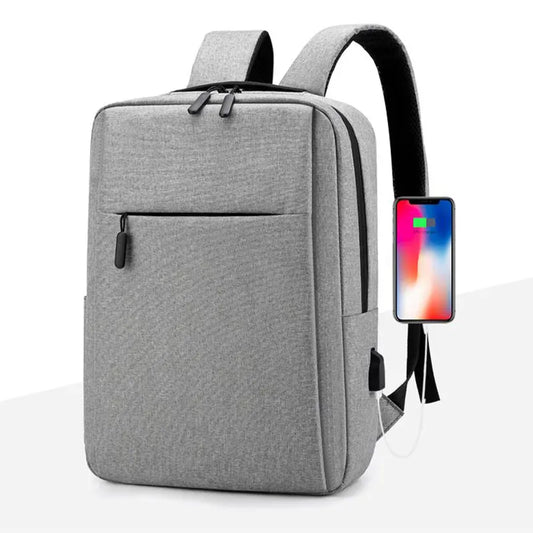 Wasserfester Laptoprucksack mit USB-Anschluss – Business & Schulrucksack 2024 für Damen & Herren