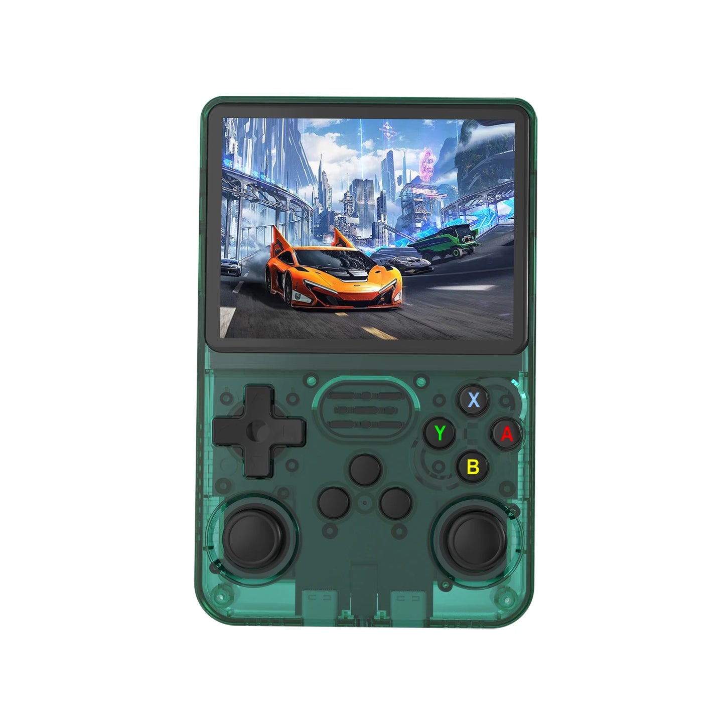 GAMINJA R36S K36 Handheld-Konsole – 3,5″ IPS, 16.000 Spiele, Linux, PS1/PSP/DC, 3500mAh Akku