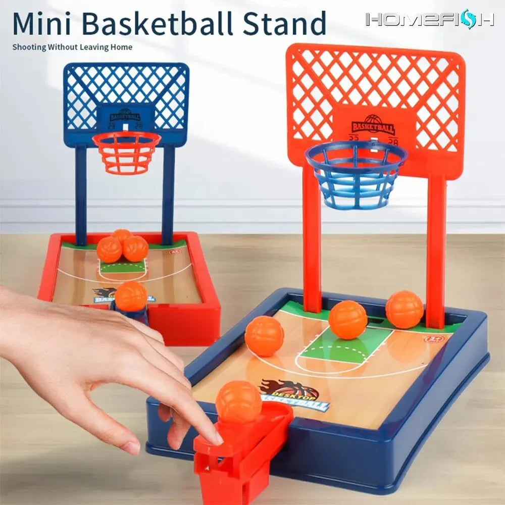 Mini Basketball Tischspiel – Tragbares Indoor & Outdoor Game ab 3 Jahren, 20×12×16 cm