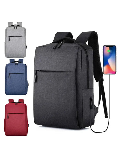 Wasserfester Laptoprucksack mit USB-Anschluss – Business & Schulrucksack 2024 für Damen & Herren