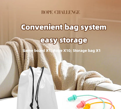 LPCBEC Rope Puzzle 2025 – Logikspiel für Kinder ab 14 Jahren mit Knoten-Challenge