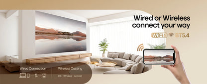 Magcubic HY300 Pro 4K Beamer – Android 11, 290 ANSI Lumen, WLAN & Bluetooth