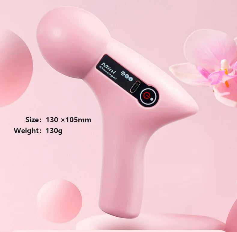 Elektrische Mini-Massagepistole – Tiefengewebe-Massager für Nacken, Rücken & Füße, CE-zertifiziert