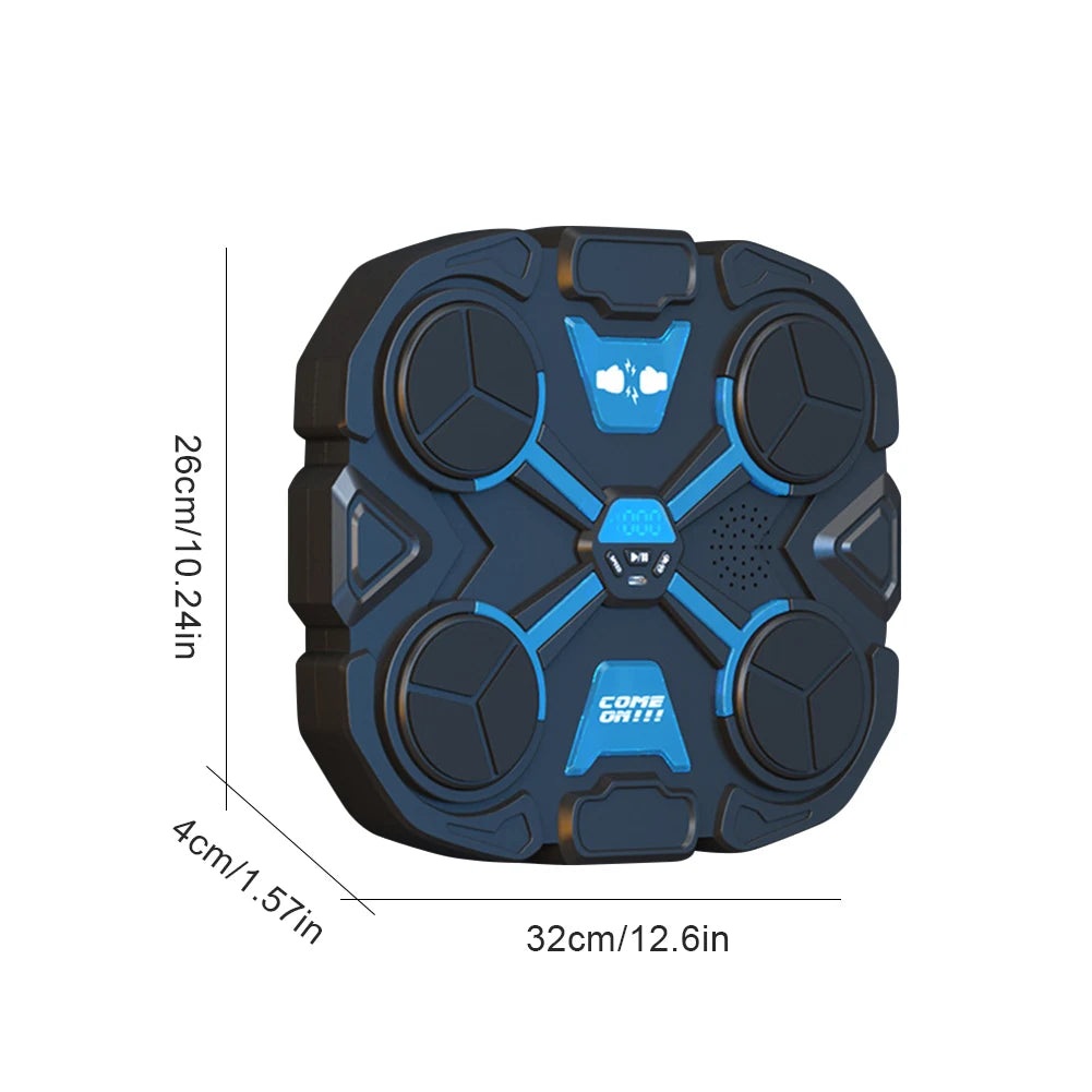 Smart Musik Boxsack Wandgerät – Bluetooth Trainingsmaschine mit Licht & Sound für Home Gym