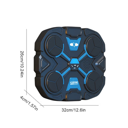 Smart Musik Boxsack Wandgerät – Bluetooth Trainingsmaschine mit Licht & Sound für Home Gym