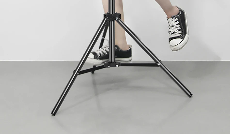 10" Selfie Ringlicht mit Stativ – LED-Ringleuchte für Video & Livestream