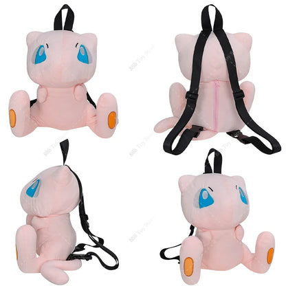 Pokémon Plüsch-Rucksack – Gengar, Pikachu, Evoli & Co. als Kuscheltier-Schulrucksack für Kinder