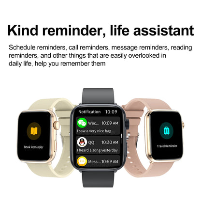 Xiaomi Smartwatch für Damen 2025 – Gesundheitsuhr mit Blutdruck, HRV, Sauerstoff & AI-Diagnose – AMOLED Touch – IP68 wasserdicht – NFC & Bluetooth